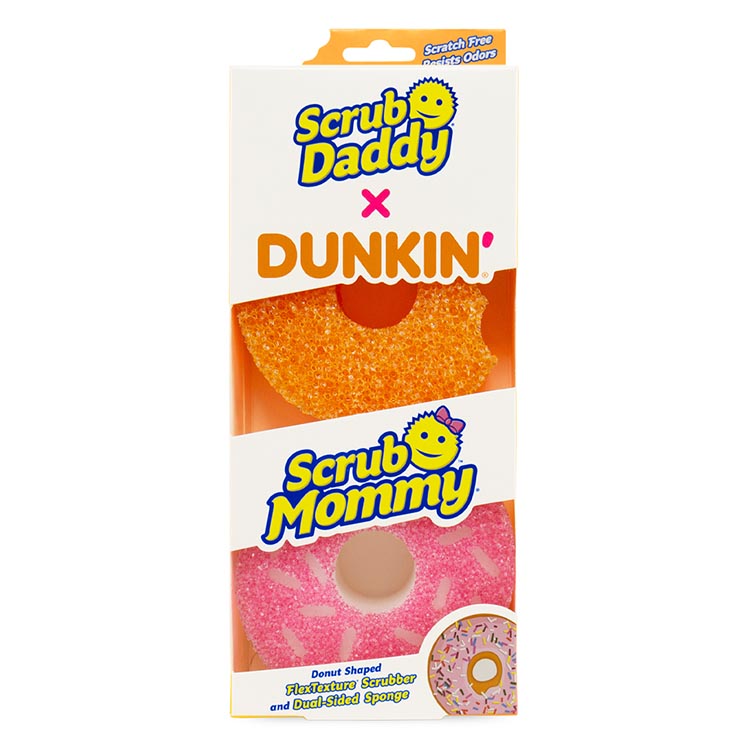 Scrub Daddy X Dunkin’ Donut Shaped Sponges